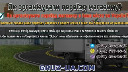 Як організувати переїзд магазину?