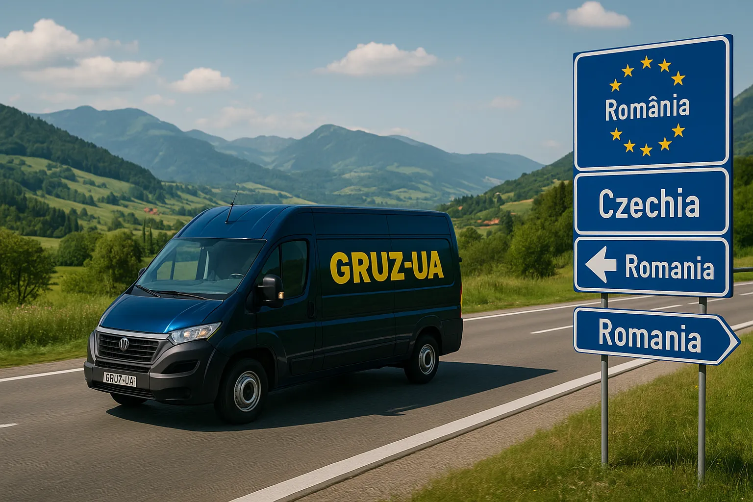 Домашній переїзд Румунія Чехія | Перевезення речей з GRUZ-UA