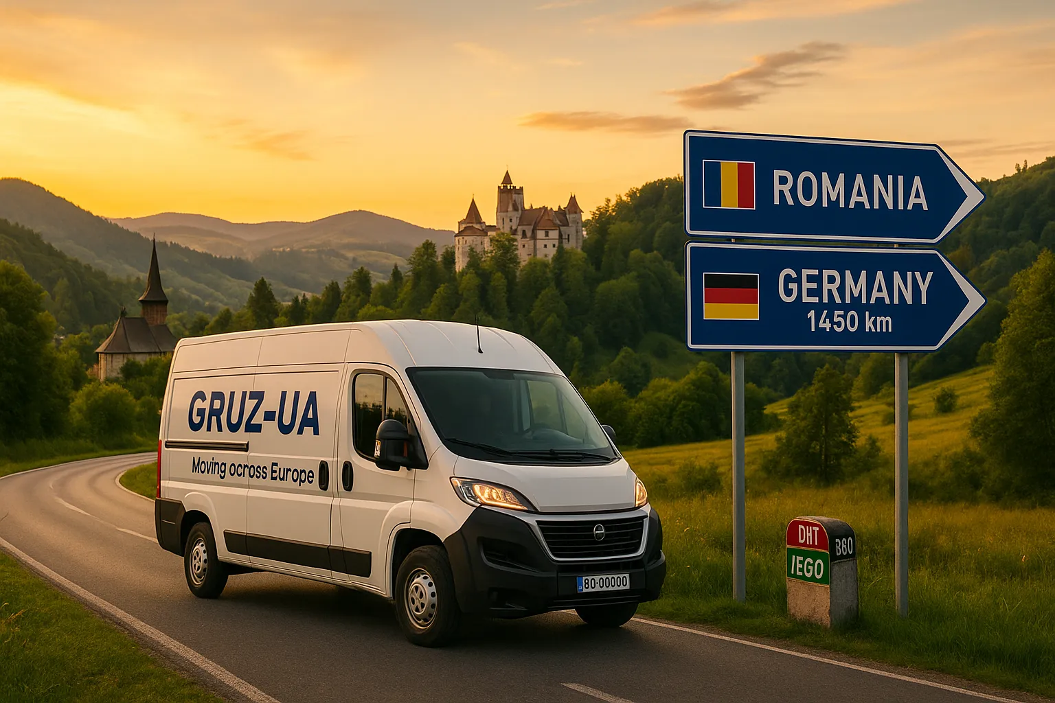 Перевезення особистих речей та меблів з Румунії в Німеччину