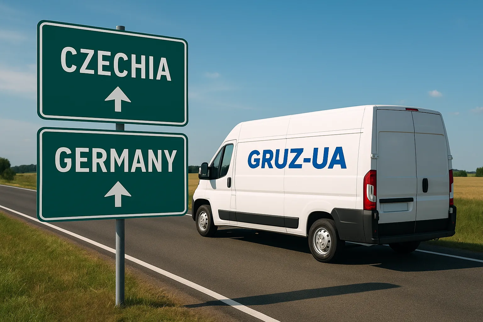 Домашній переїзд з Чехії в Німеччину — GRUZ-UA, окремий транспорт
