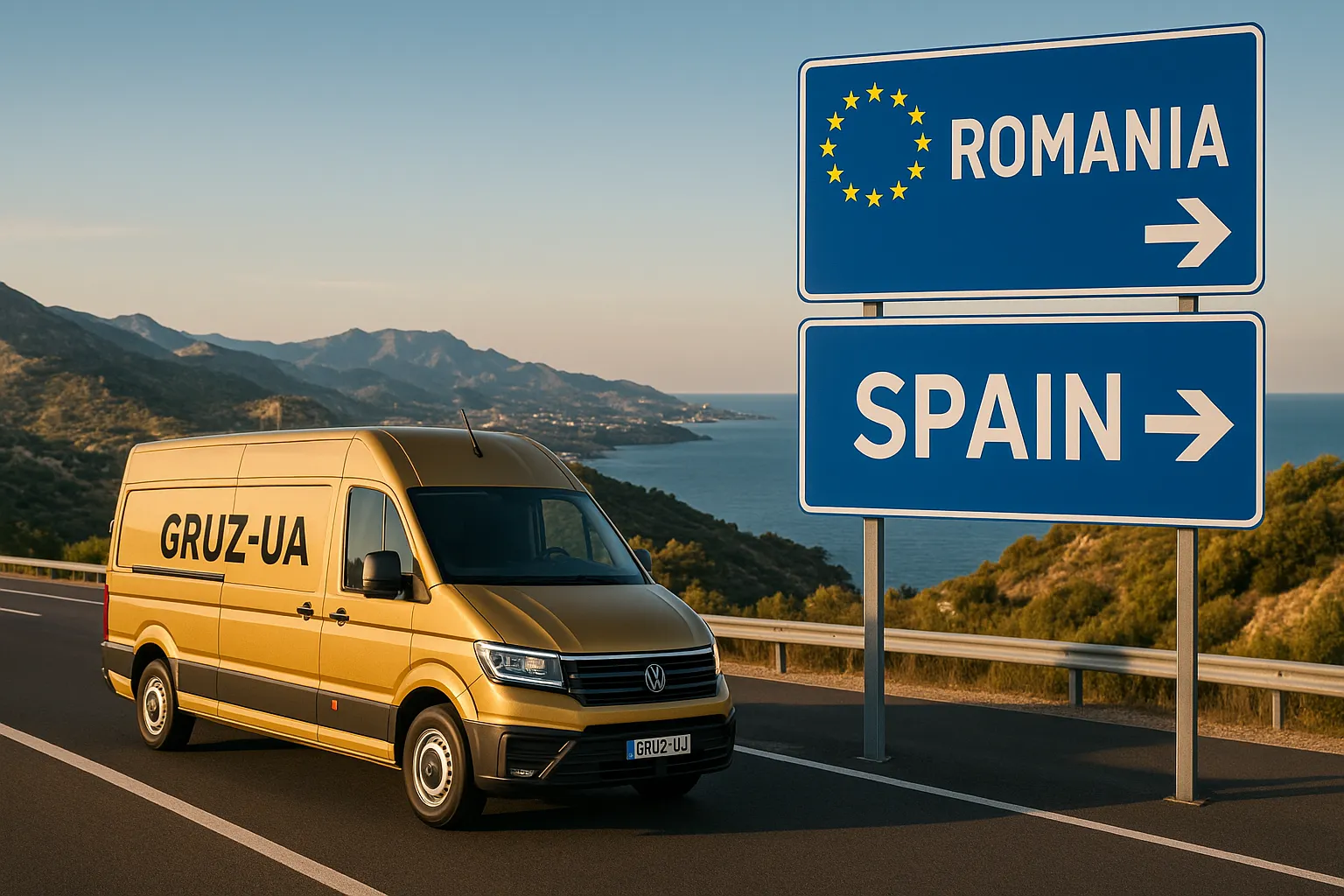 Перевезти речі Румунія Іспанія | Домашній переїзд GRUZ-UA