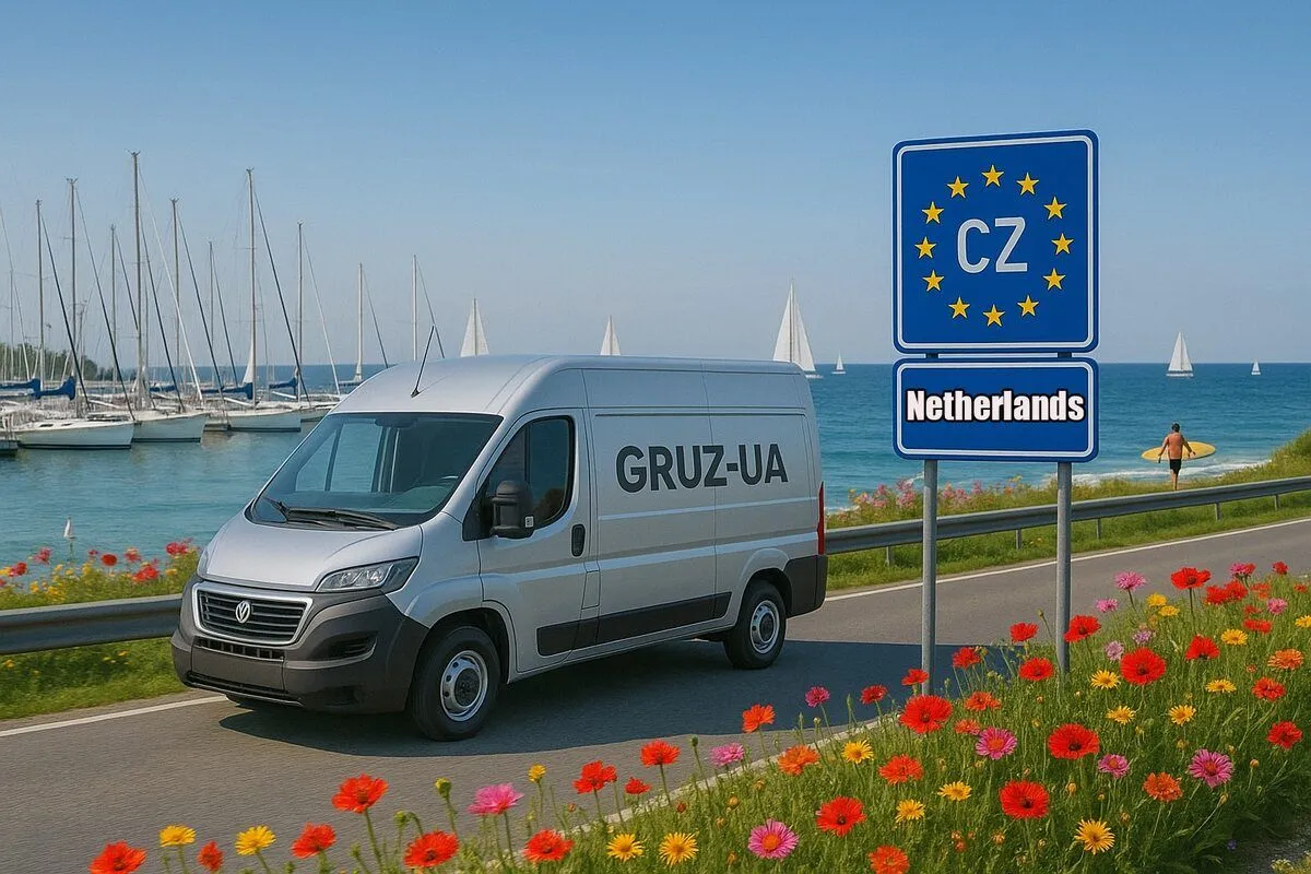 GRUZ-UA: перевезення речей з Чехії в Нідерланди без стресу
