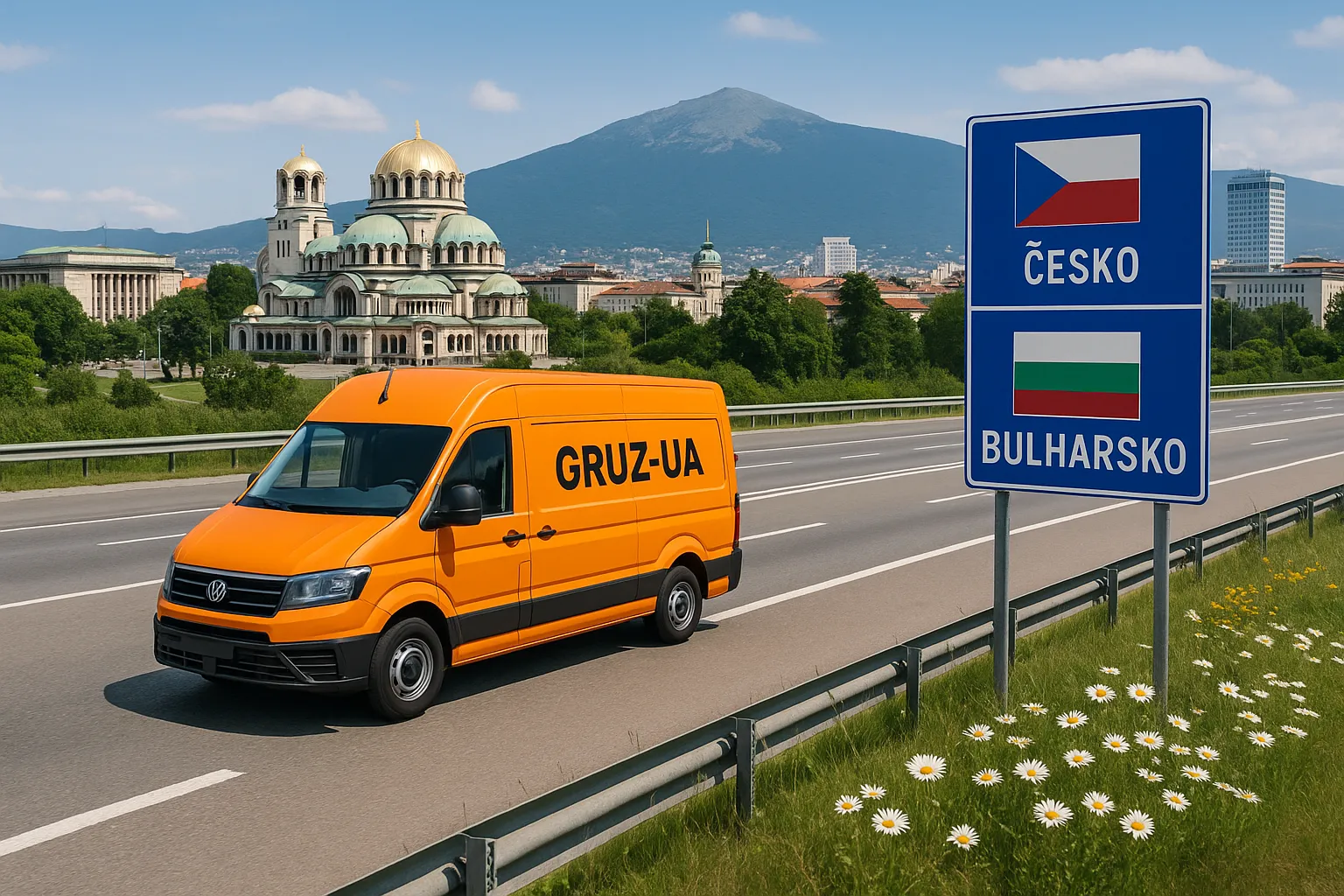 Послуги перевезення особистих речей з Чехії в Болгарію GRUZ-UA
