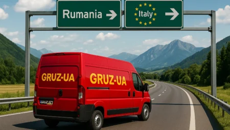 Перевезення речей з Румунії в Італію: зручність і гарантія