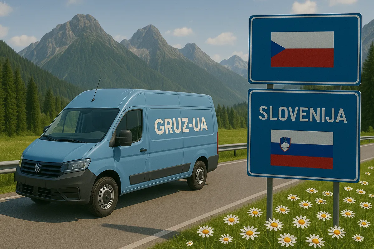 Перевезення меблів і речей з Чехії до Словенії — GRUZ-UA