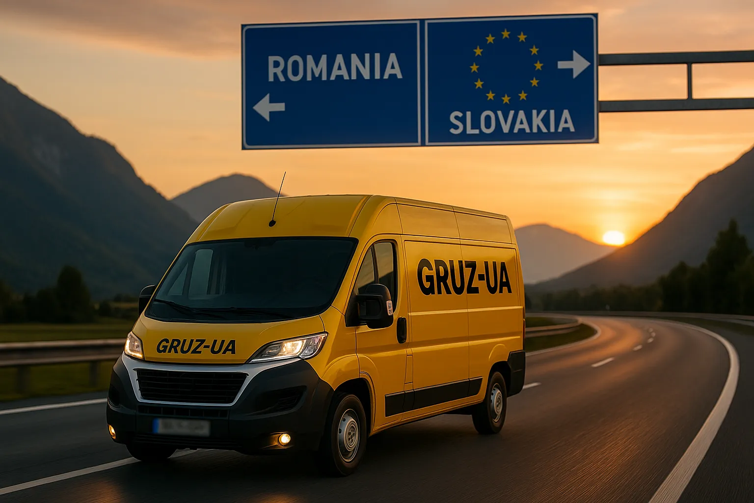 Переїзд Румунія Словаччина | Перевезення особистих речей GRUZ-UA