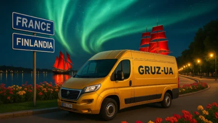Перевезення речей з Франції в Фінляндію