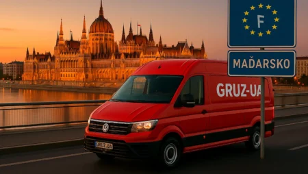 Перевозка вещей из Франции в Венгрию