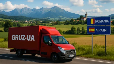 Перевезення речей з Іспанії в Румунію