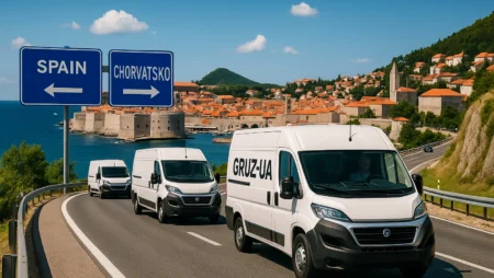 Перевезення речей з Іспанії в Хорватію