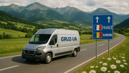 Перевезення речей з Франції в Румунію