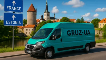 Перевезення речей з Франції в Естонію