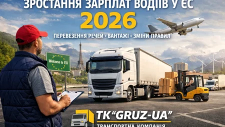 Зростання мінімальних зарплат водіїв у ЄС у 2026 році: реальні ставки, правила відрядження, ціни на перевезення вантажу