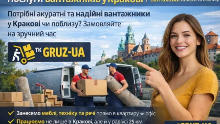 Услуги грузчиков в Кракове / Грузчики Kraków и окрестности