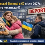 Українські біженці після 2027 року: що буде зі статусом тимчасового захисту в ЄС і чи реальні депортації